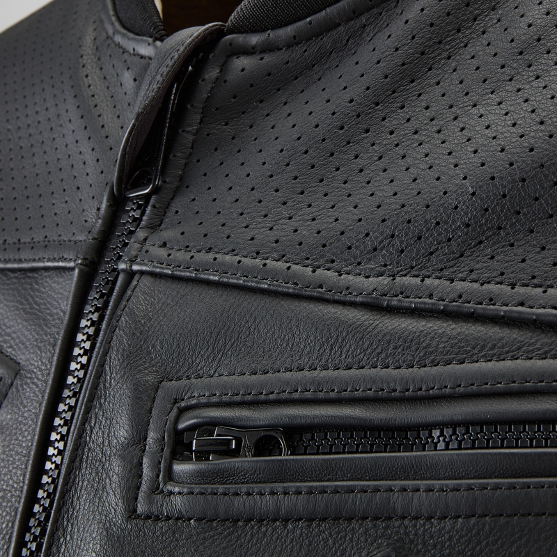 Alpinestars TECH-AIR®3 V2 LEATHER system airbag telovnik črn