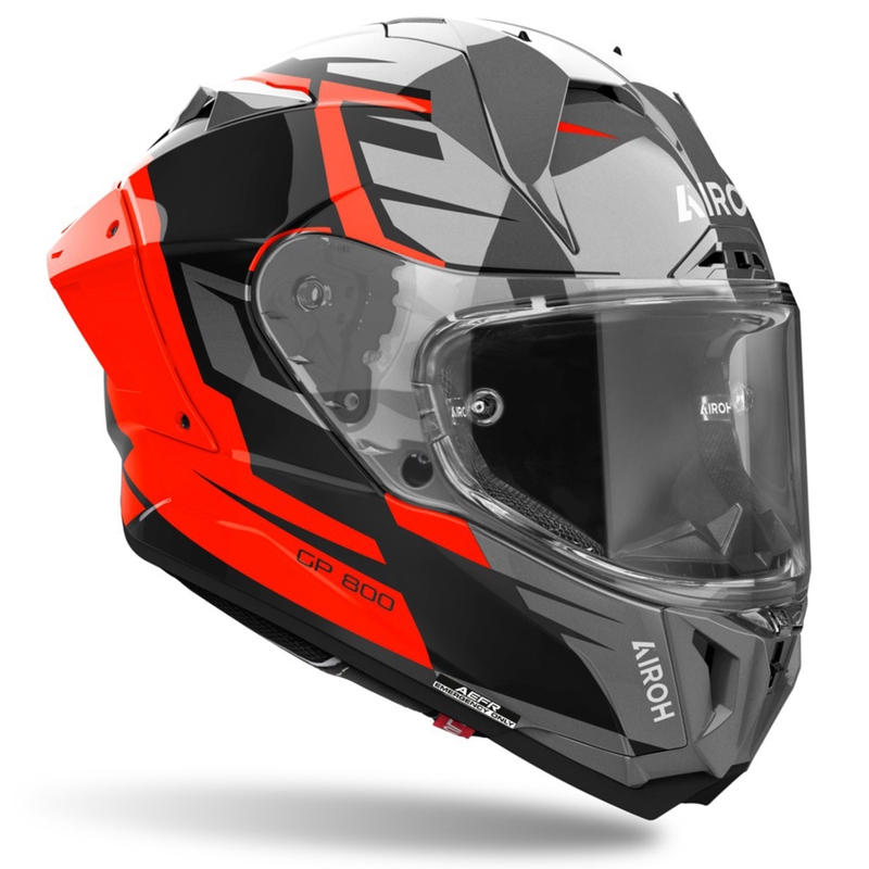 Airoh GP800 Master celoobrazna motoristična čelada oranžna
