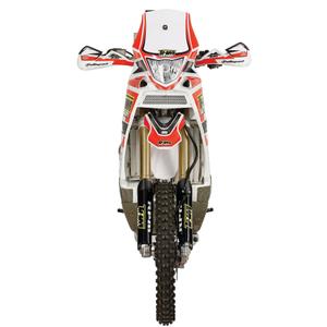 Chrániče páček POLISPORT EVOLUTION INTEGRAL s montážní sadou (22 mm) oranžová KTM