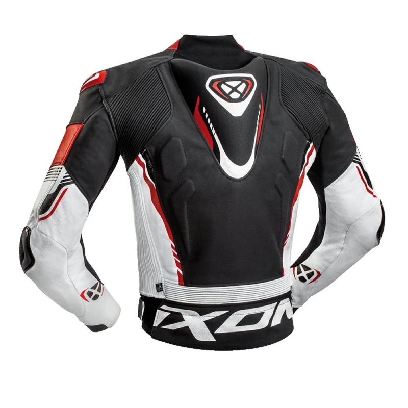 Motoristična jakna IXON Vortex 2 black-white-red razprodaja
