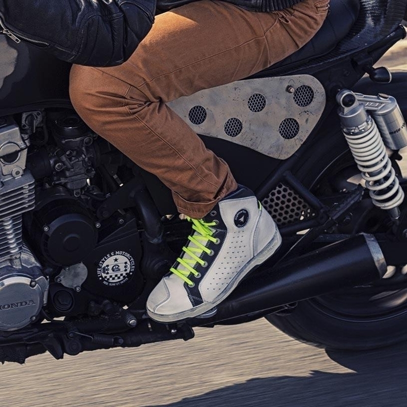 Stylmartin Sector motoristični škornji beli