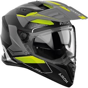 Enduro motoristična čelada Airoh Bandit Tune mat rumena