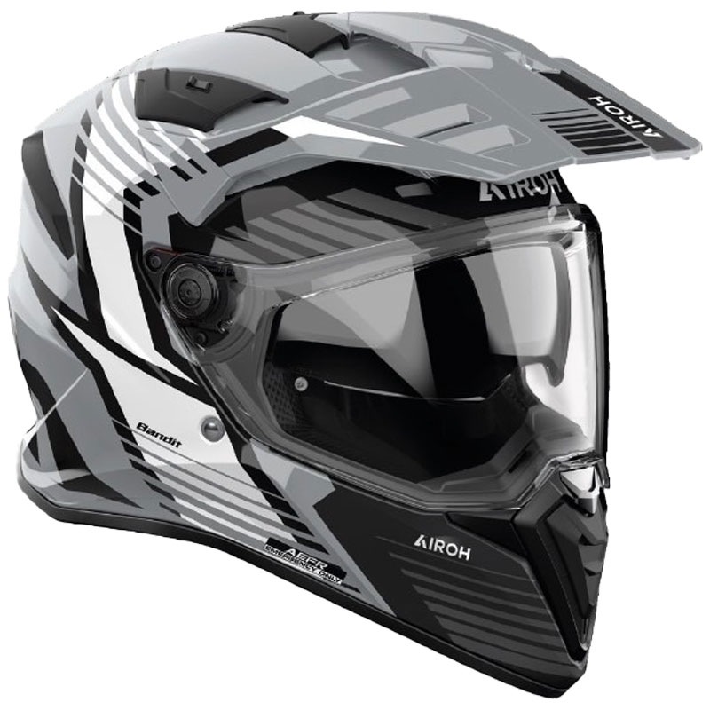 Enduro motoristična čelada Airoh Bandit Spicy grey