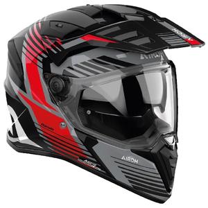 Enduro motoristična čelada Airoh Bandit Spicy red