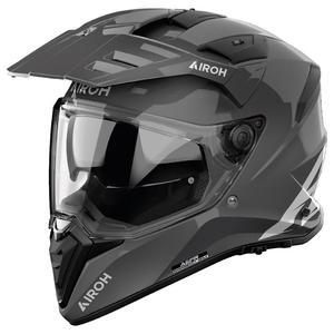 Enduro motoristična čelada Airoh Bandit Barva temno siva