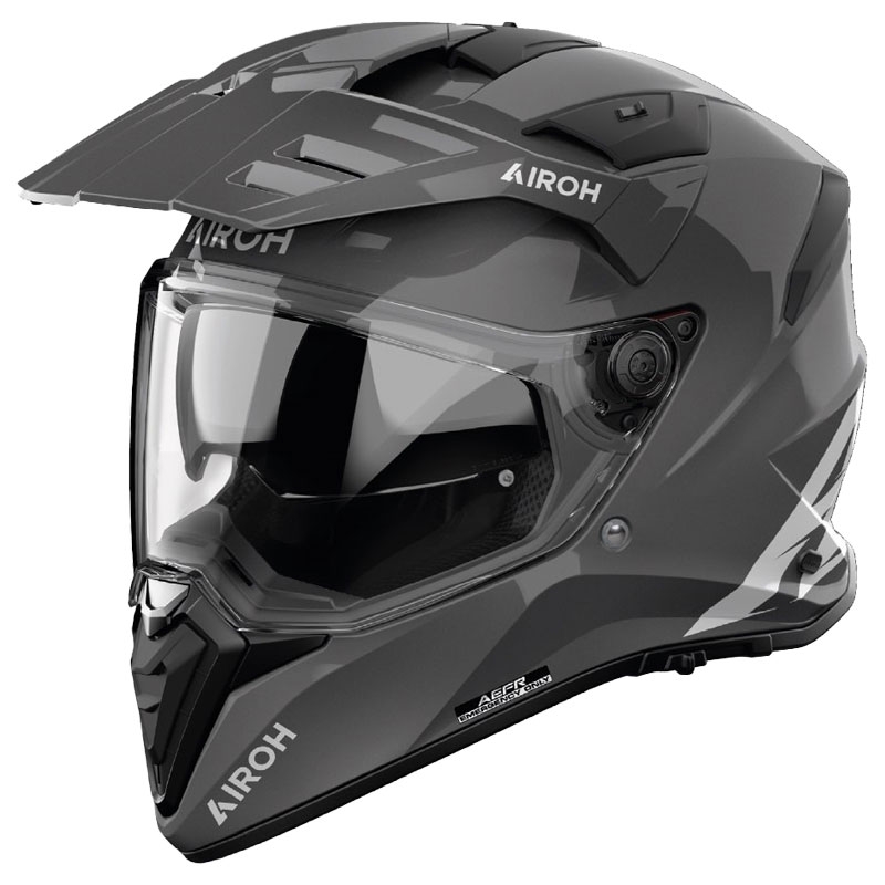 Enduro motoristična čelada Airoh Bandit Barva temno siva