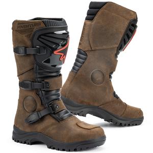 Motoristični škornji Stylmartin Overlander WP rjavi