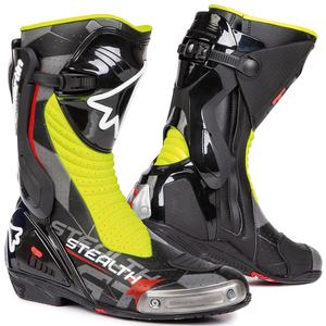 Stylmartin Stealth Evo Air motoristični škornji črno-fluo rumeni