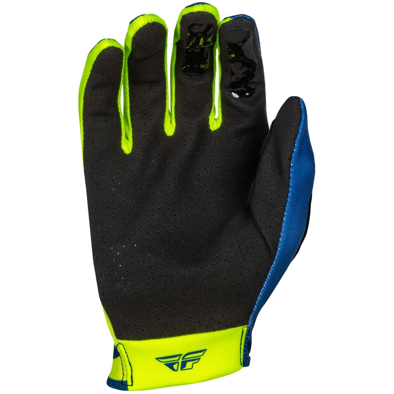 Rokavice za motokros FLY Racing Lite modro-fluo rumene