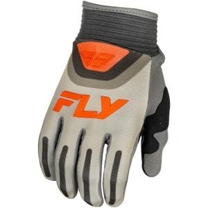 Rokavice za motokros FLY Racing F-16 sivo-oranžne