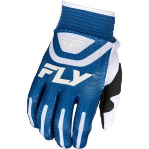 Rokavice za motokros FLY Racing F-16 modro-bele