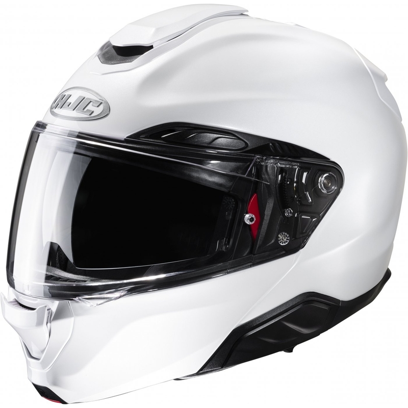 HJC RPHA 91 Solid preklopna motoristična čelada biserno bela