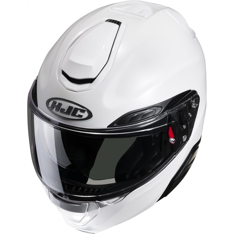 HJC RPHA 91 Solid preklopna motoristična čelada biserno bela