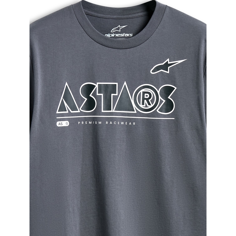 Siva majica Alpinestars Cereal CSF