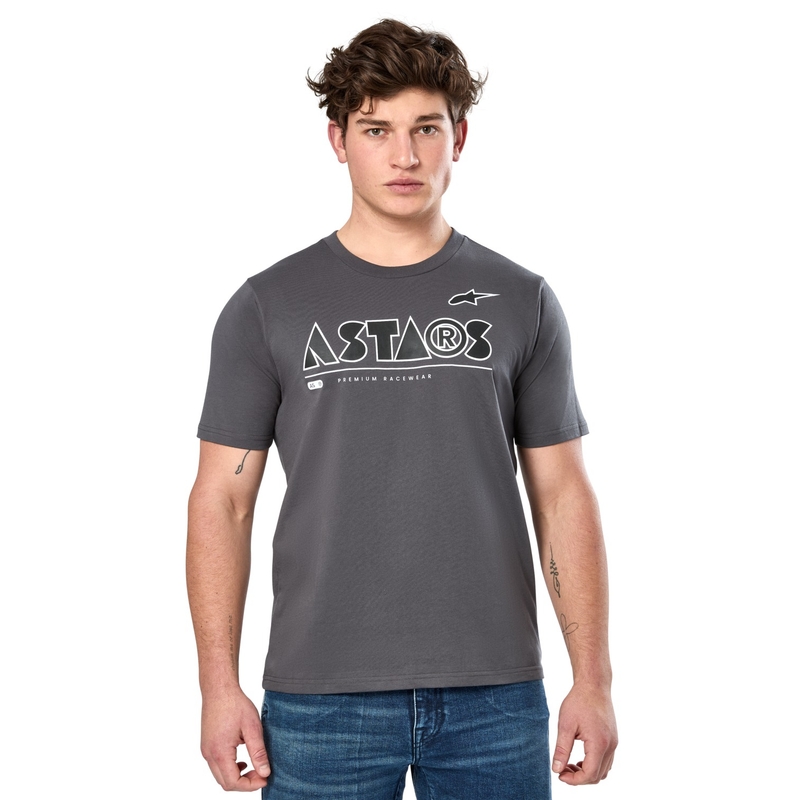 Siva majica Alpinestars Cereal CSF