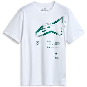Bela majica Alpinestars Geografica CSF
