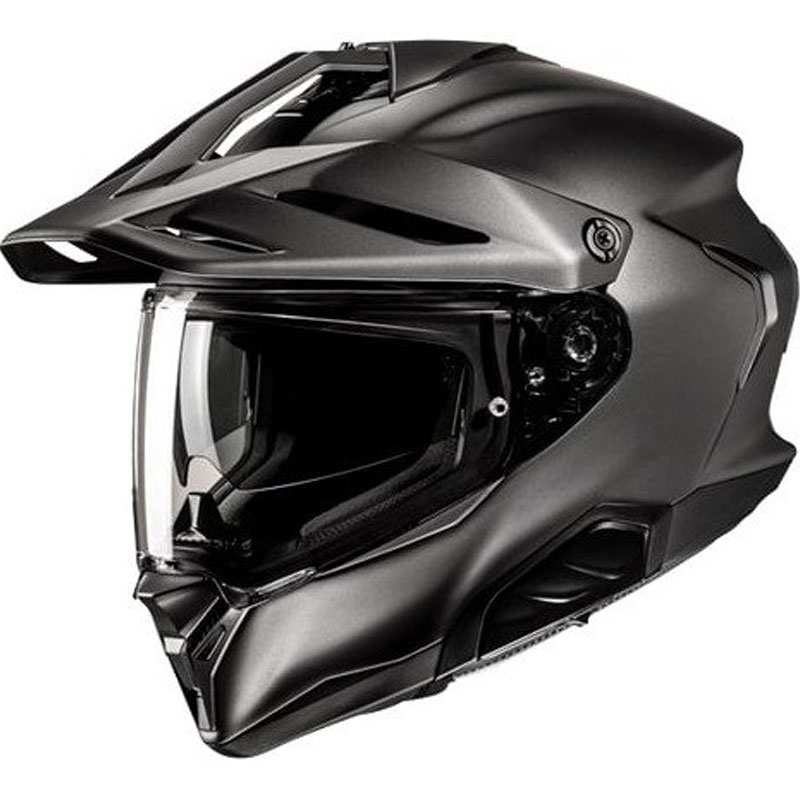 Enduro motoristična čelada HJC RPHA 60 Solid Semi flat titanium