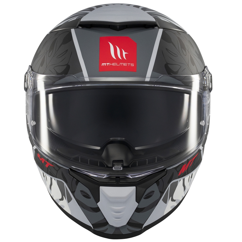 Integral motoristična čelada MT Thunder 4 SV Rainforest mat črno-bela