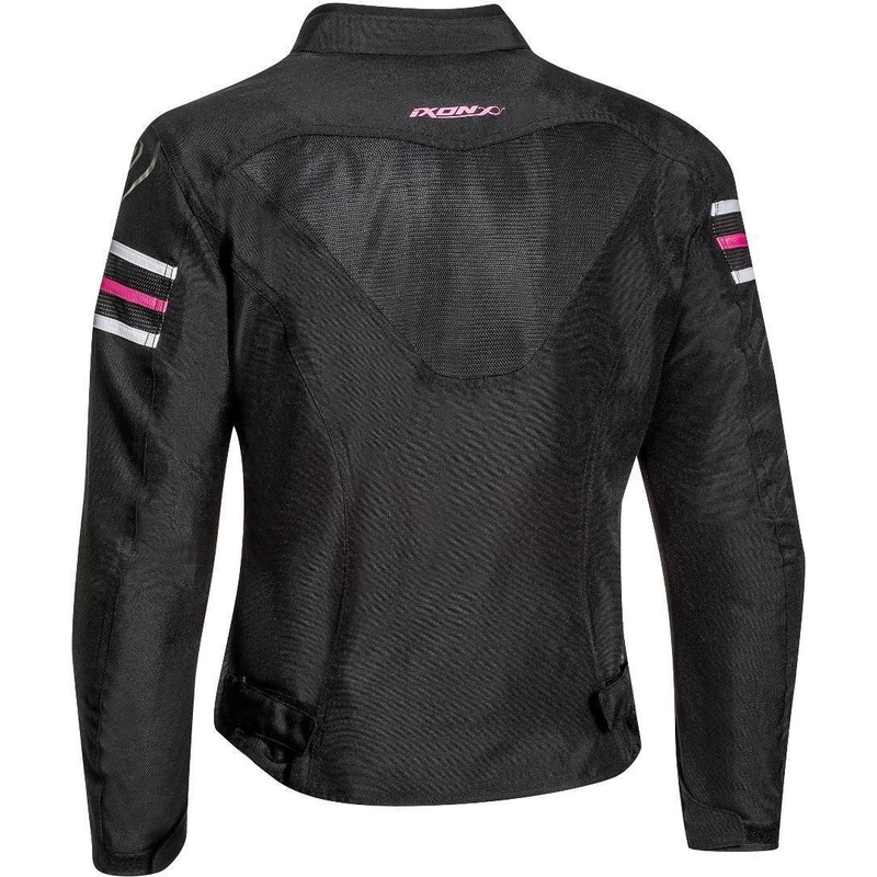 Ženska motoristična jakna IXON Ilana black and pink razprodaja