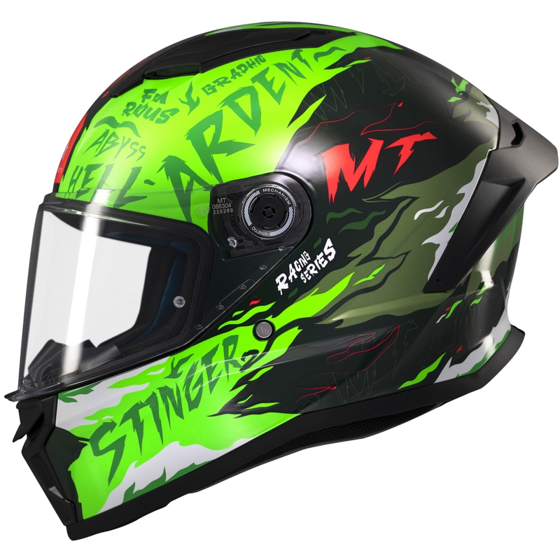 Integralna motoristična čelada MT Stinger 2 Ardent green