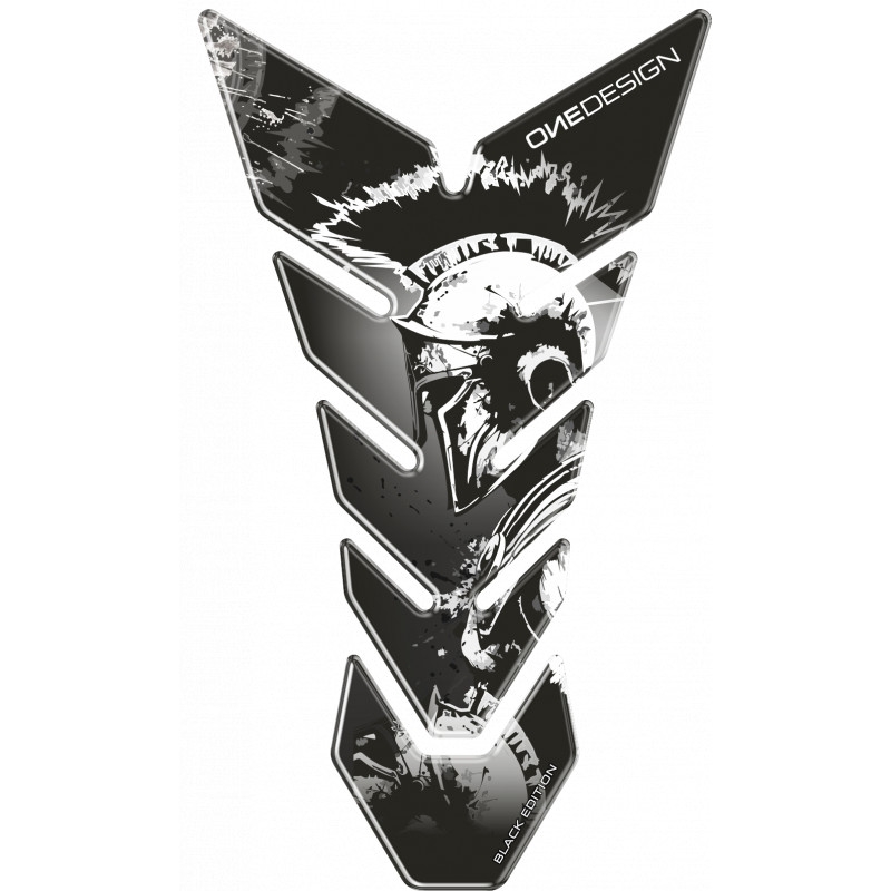 Nalepka rezervoarja za gorivo Print Black edition - Gladiator
