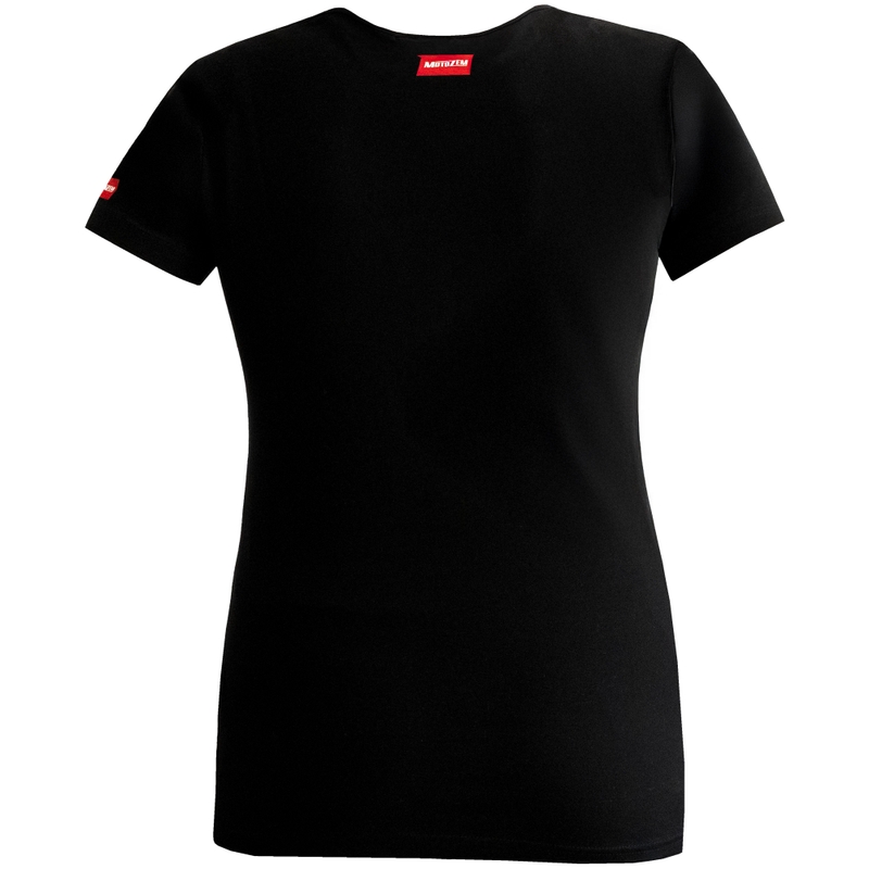 Ženska majica MotoZem Girl črna