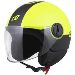 Odprta čelada ZED C35 fluo rumeno-črna