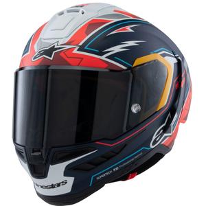 Alpinestars Supertech R-10 Limited Edition Pedro Acosta Full Face motoristična čelada mat modra-rdeča-bela