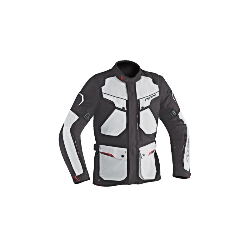 Motoristična jakna IXON Crosstour HP black-grey