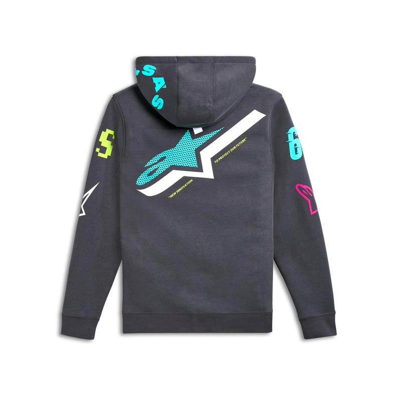 Alpinestars Varigate Pulover s kapuco temno siv