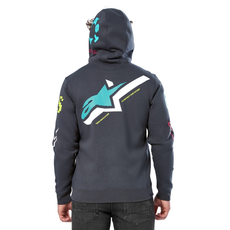 Alpinestars Varigate Pulover s kapuco temno siv