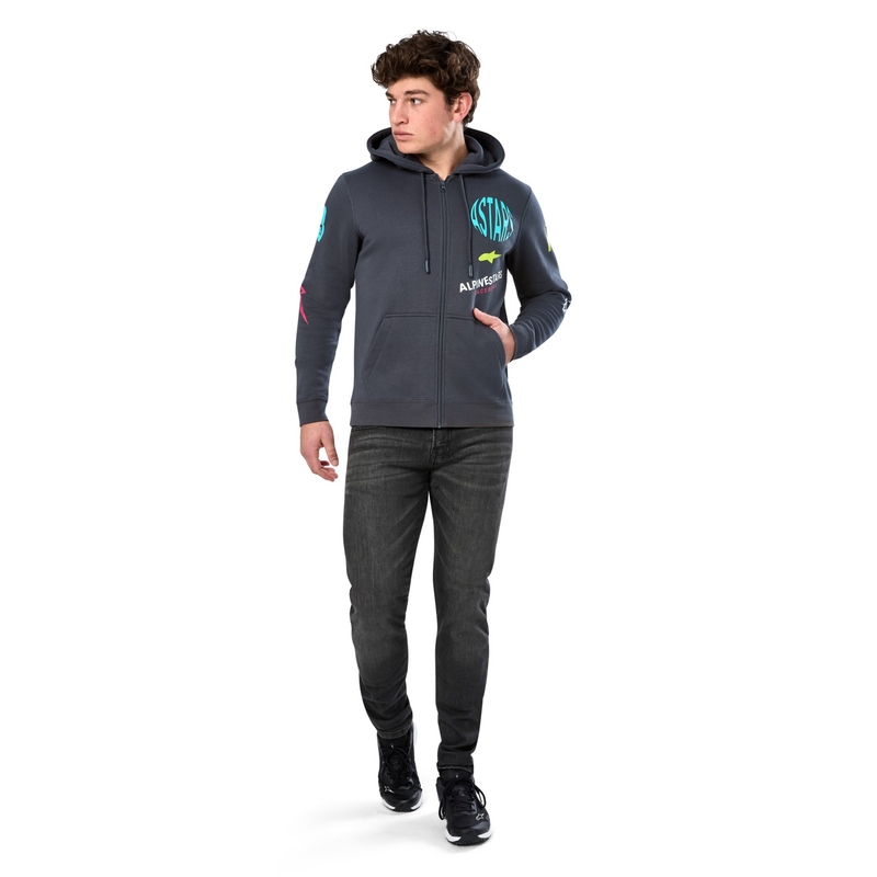 Alpinestars Varigate Pulover s kapuco temno siv