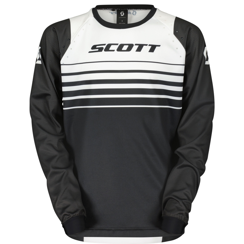 SCOTT EVO Swap otroški motokros dres črno-bel
