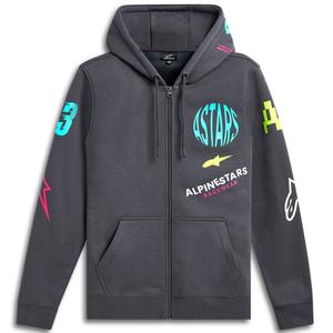 Alpinestars Varigate Pulover s kapuco temno siv