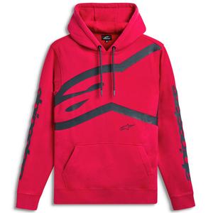 Alpinestars Unbound Pulover s kapuco rdeč