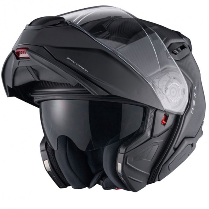 Motoristična čelada na preklop Nexx X.Lifetour Zero PRO črna razprodaja