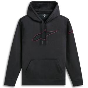 Črna majica s kapuco Insignia Alpinestars