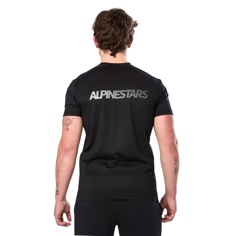 Črna majica Alpinestars Exemption Performance