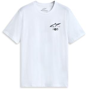 Bela majica Alpinestars Asym CSF