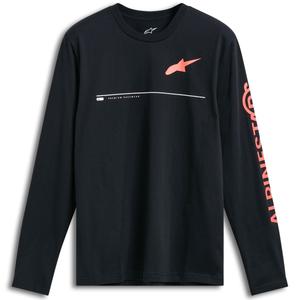 Črna majica z dolgimi rokavi Alpinestars Committed CSF