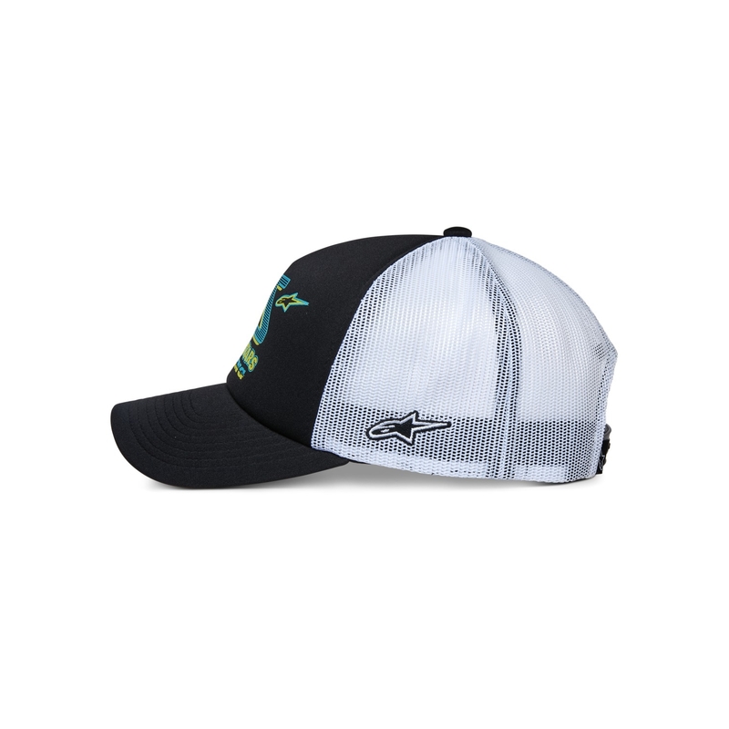 Alpinestars Ayess Trucker Cap črno-bela
