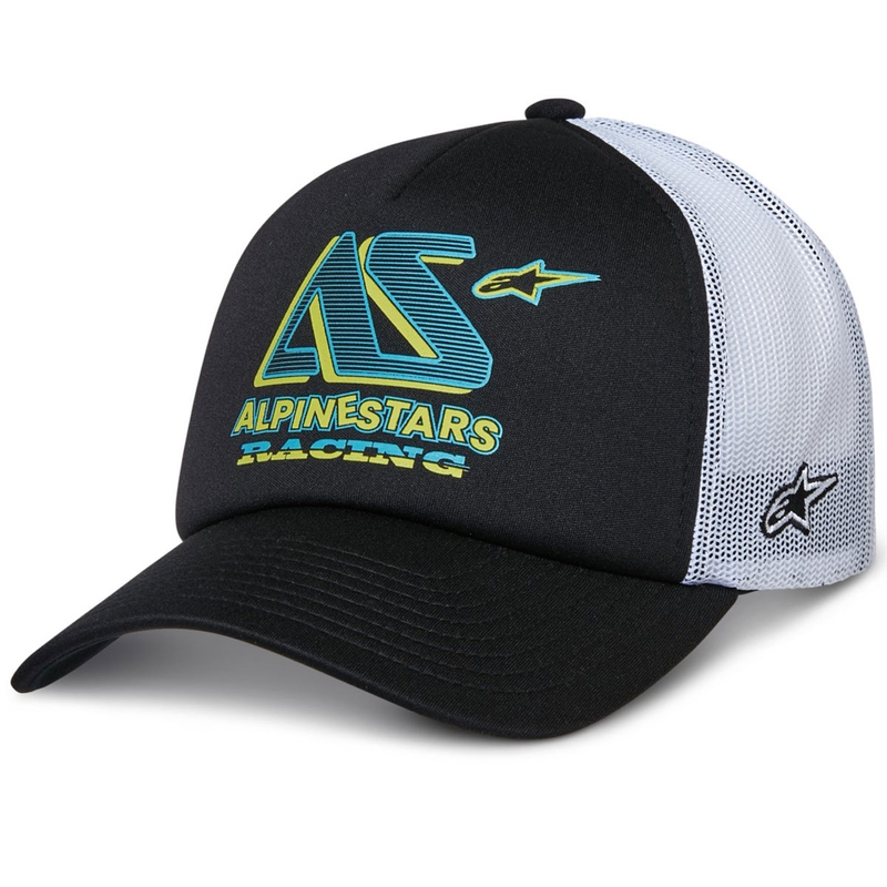 Alpinestars Ayess Trucker Cap črno-bela