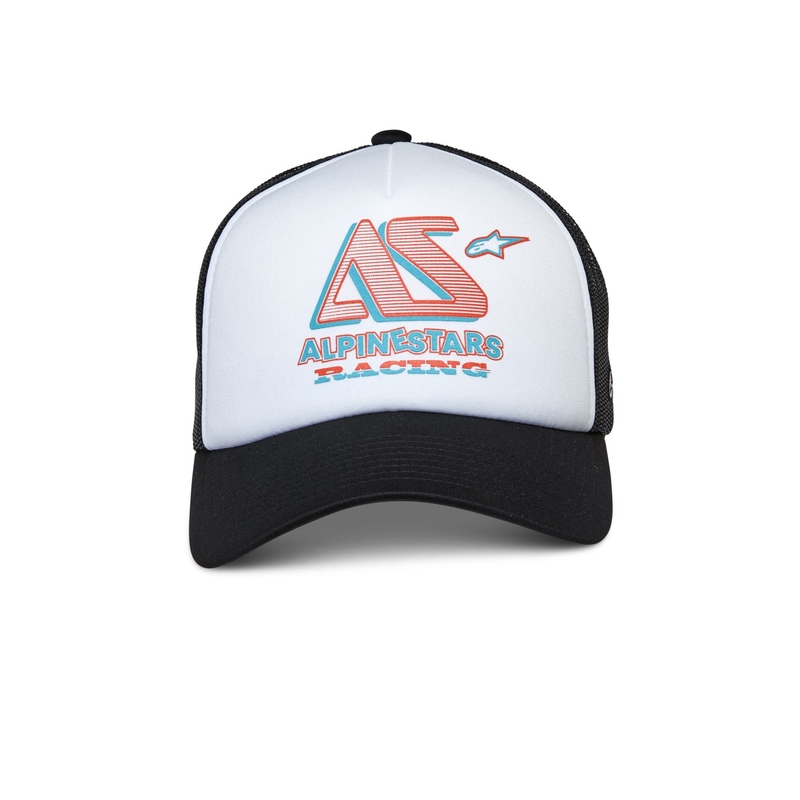 Alpinestars Ayess Trucker Cap belo-črna