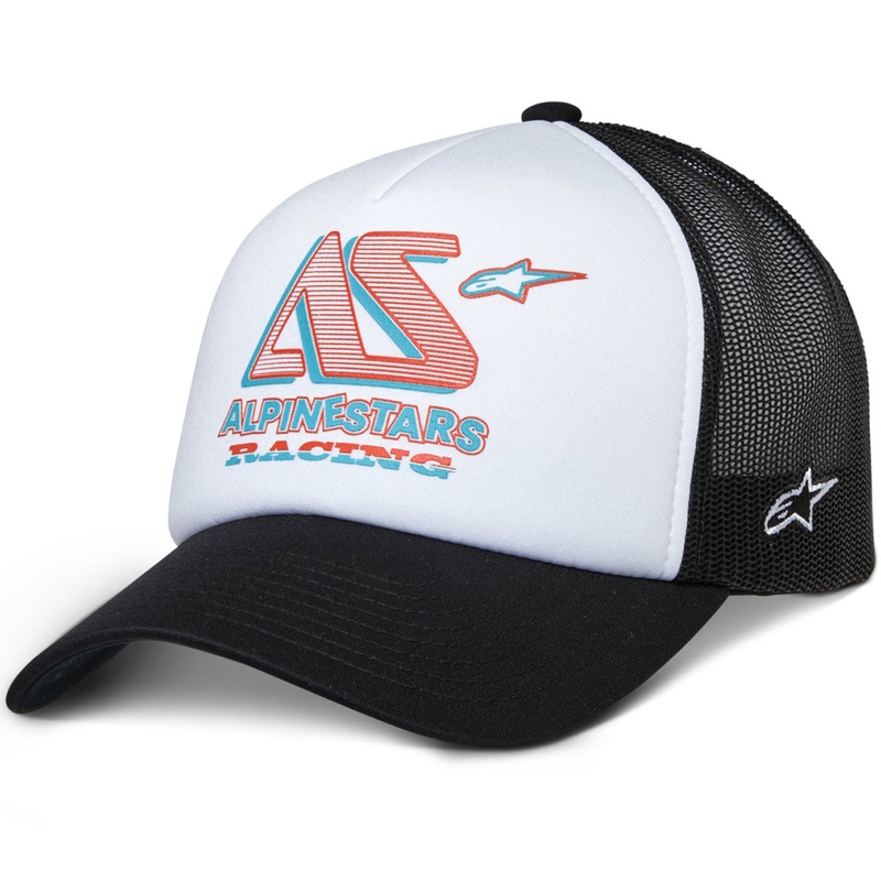 Alpinestars Ayess Trucker Cap belo-črna