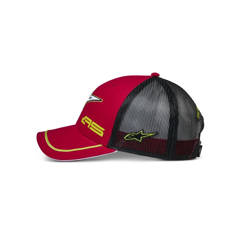 Alpinestars Exceed Trucker Cap rdeče-črna