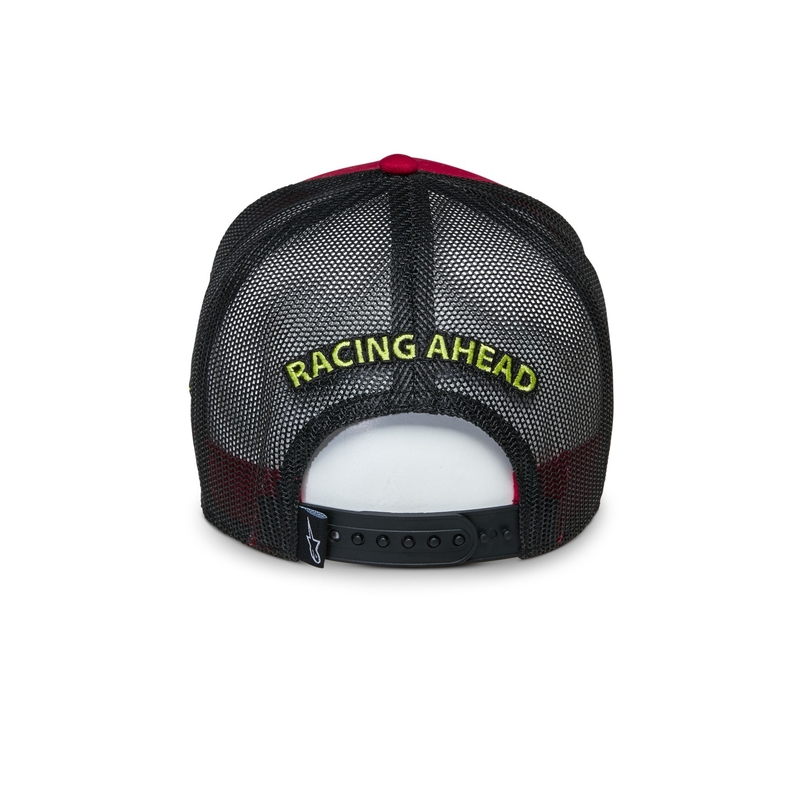 Alpinestars Exceed Trucker Cap rdeče-črna