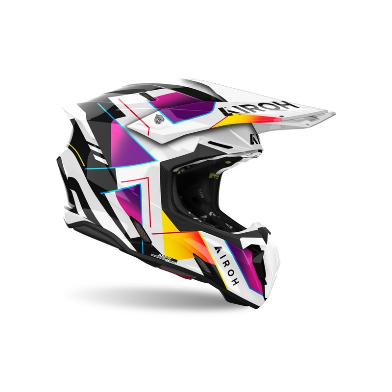 Airoh Twist 3 Rainbow 2024 motokros čelada glossy - II. kakovosti