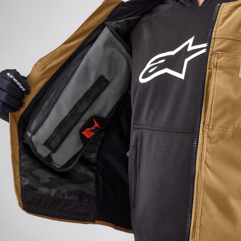 Alpinestars Tech-Air®3 V2 Canvas system airbag jopič črn