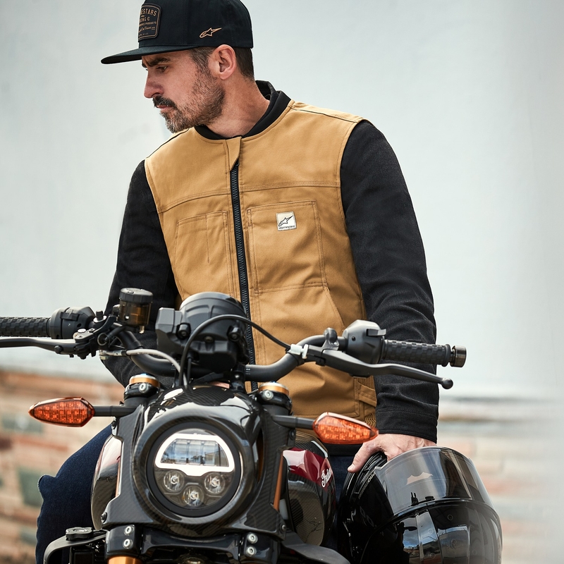 Alpinestars Tech-Air®3 V2 Canvas system airbag jopič črn