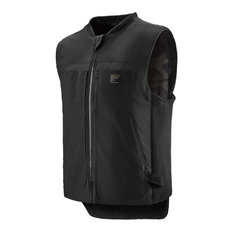 Alpinestars Tech-Air®3 V2 Canvas system airbag jopič črn